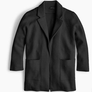 J. Crew Sophie open-front sweater-blazer